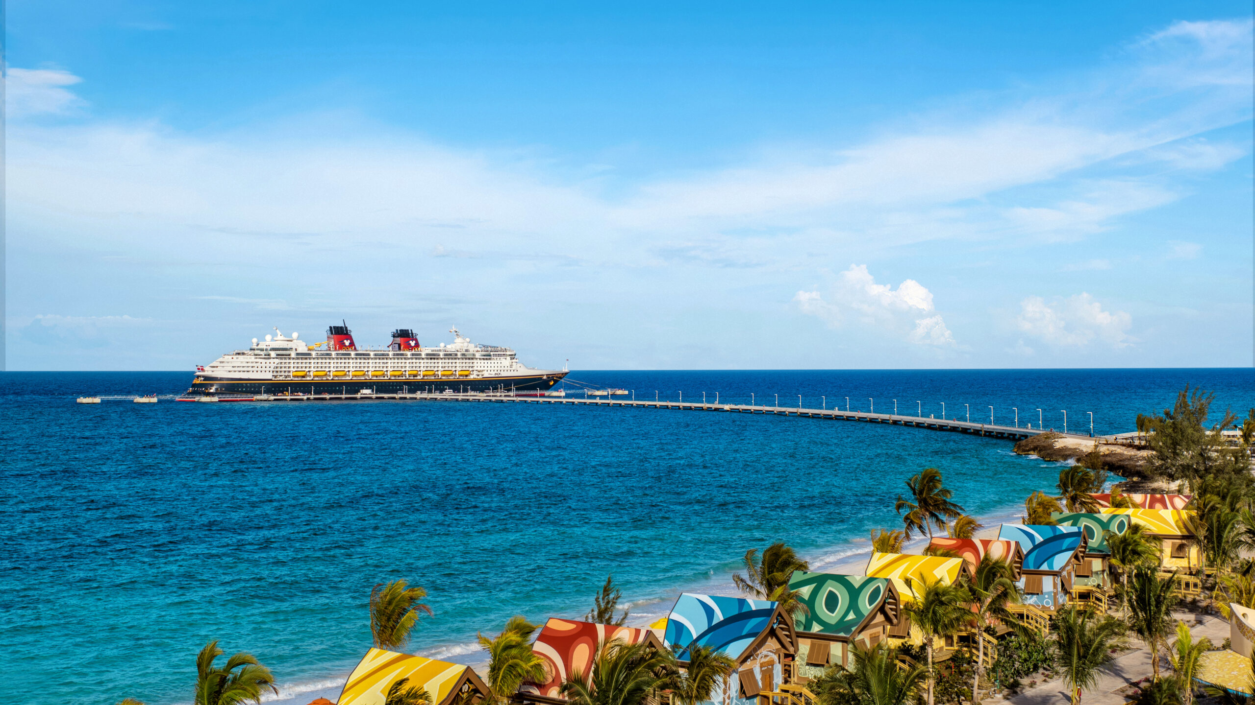 Disney Cruise Line in Coco Cay